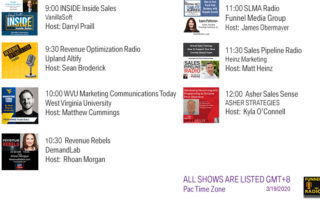 Funnel Radio Line up March 19