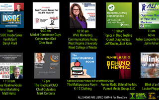 Promoted shows for Funnel Radio