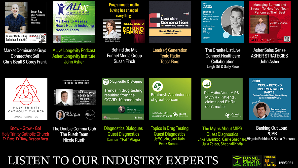 CoonnectAndSell, The Granite List, Asher Sales Sense, Tenlo, The Rueth Team