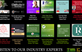 ConnectAndSell, Branch49, The Rueth Team, OneScreen.ai, Asher Longevity Institute, LoveYourTeam, Asher Strategies, Tenlo, Quest Diagnostics.