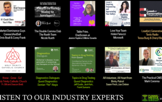 Branch49, Sandler, ConnectAndSell, Mod Op, The Rueth Team, BInky Patrol, The Practical CMO, Holy Trinity Catholic Church,